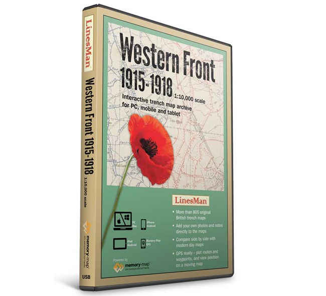 LinesMan Western Front-1:10,000 scale maps (GWD_DMS)